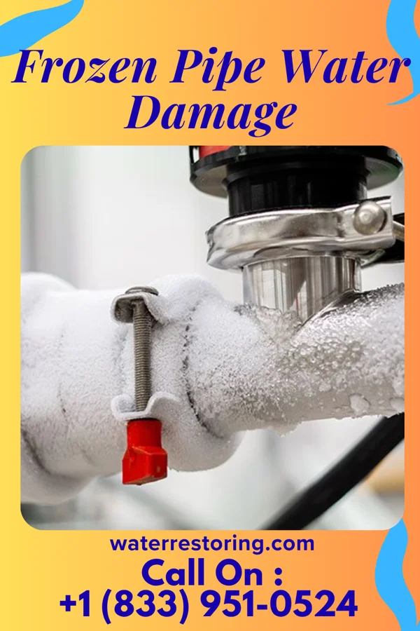 Frozen Pipe Water Damage in Lake Arrowhead, ME